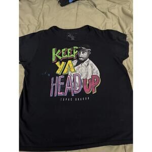 Tupac Shakur Keep Ya Head Up T-Shirt Rap Hip Hop Men’s Size XXL 2Pac Makaveli